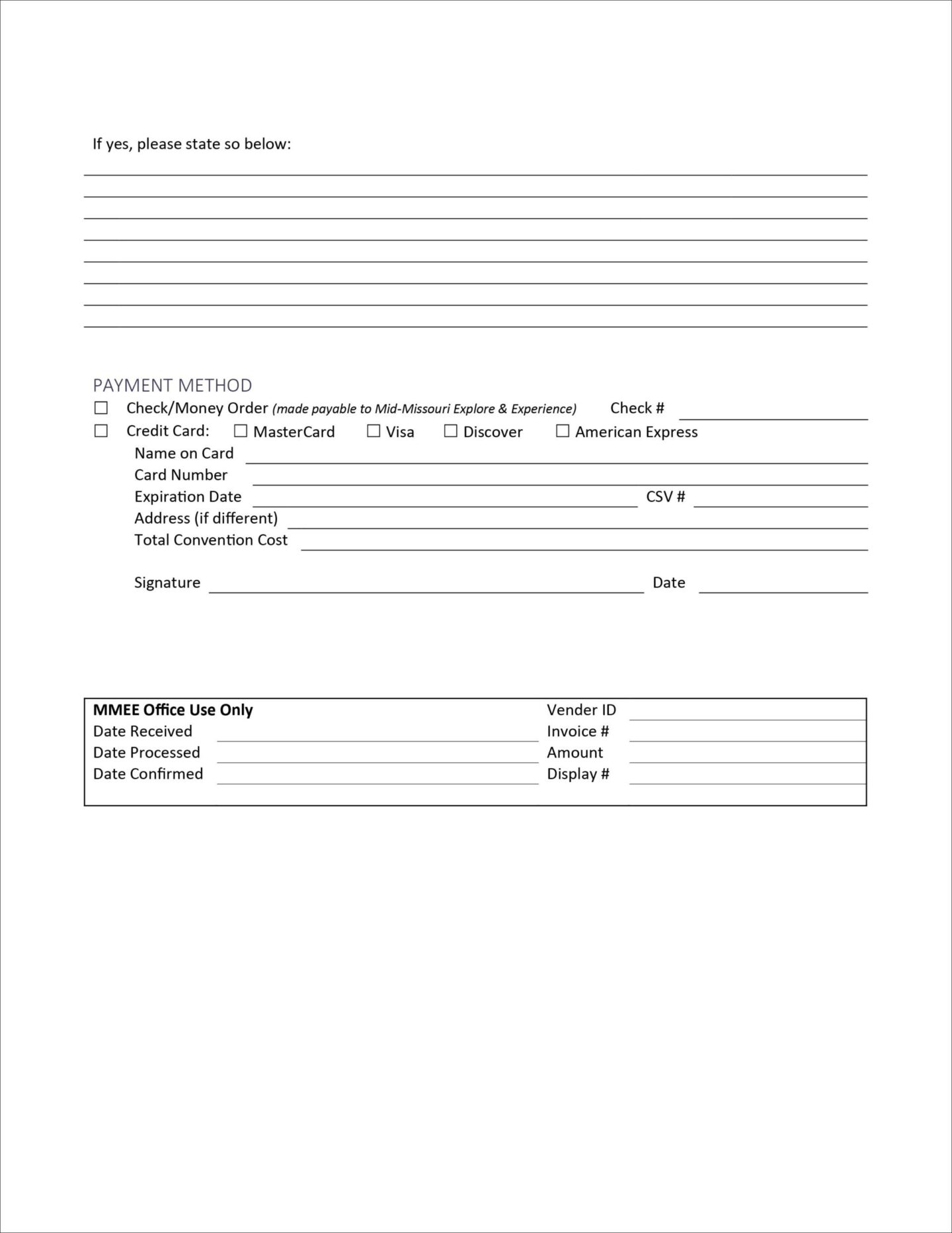 Explore & Experience exhibitor opportunities booklet page6